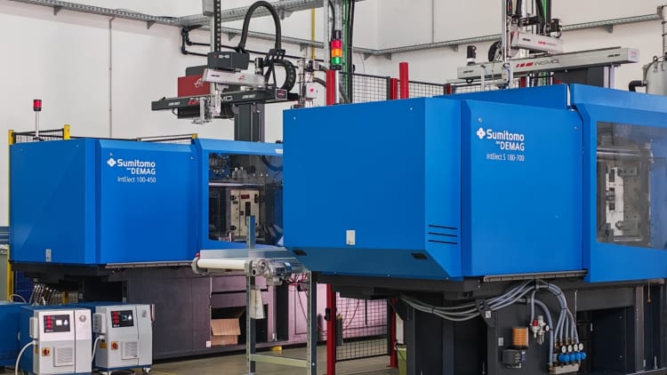 Wtryskarka IntElect spełnia wysokie wymagania dotyczące czystości procesu i powtarzalności.