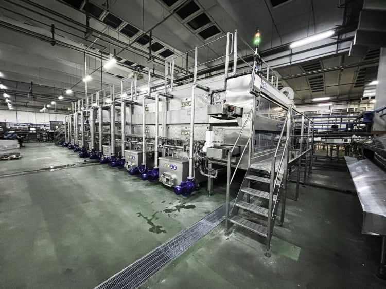 Modularna konstrukcja pasteryzatora Swing Evo