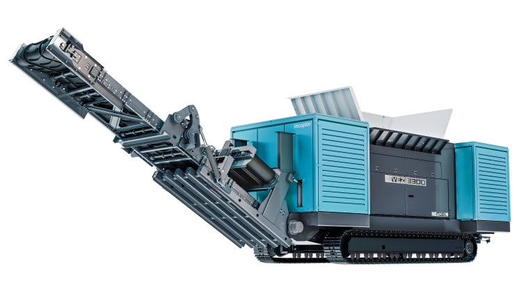 Dzięki nowemu VEZ 3300 e-mobil Vecoplan rozszerza swoją ofertę o rozwiązanie odpowiadające rosnącemu zapotrzebowaniu na zmienne scenariusze zastosowań w gospodarce o obiegu zamkniętym.