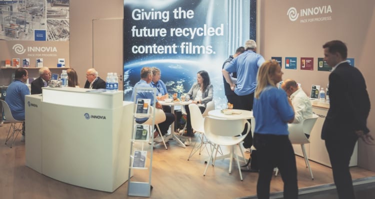 Stoisko Innovia Films na targach Interpack 2026