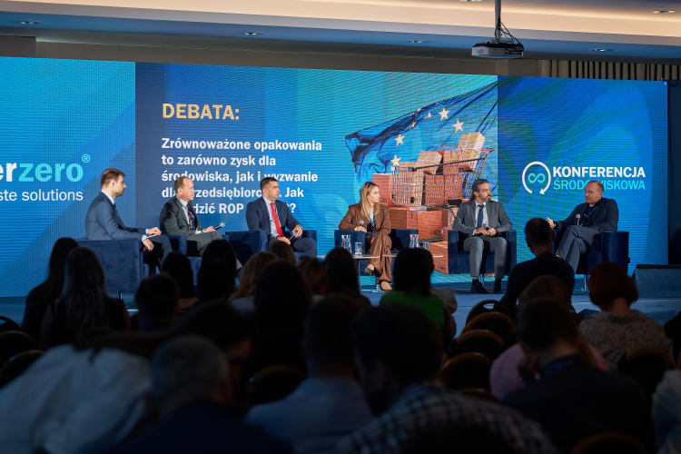 Discussion panel at the Interzero Environmental Conference 2026