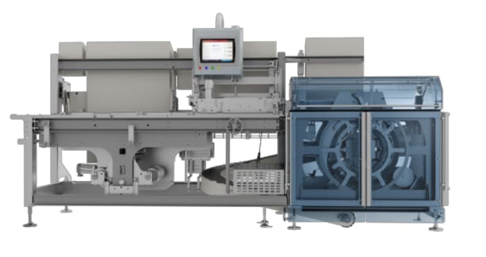 Wielogłowicowa owijarka przepływowa Hayssen X850