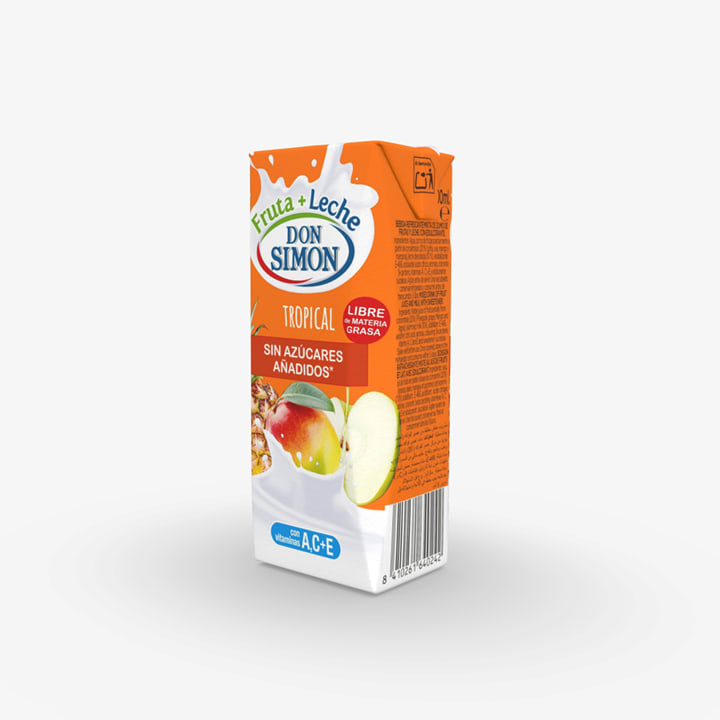 Aseptyczny karton Tetra Brik Aseptic 200 ml Slim Leaf z barierą na bazie papieru