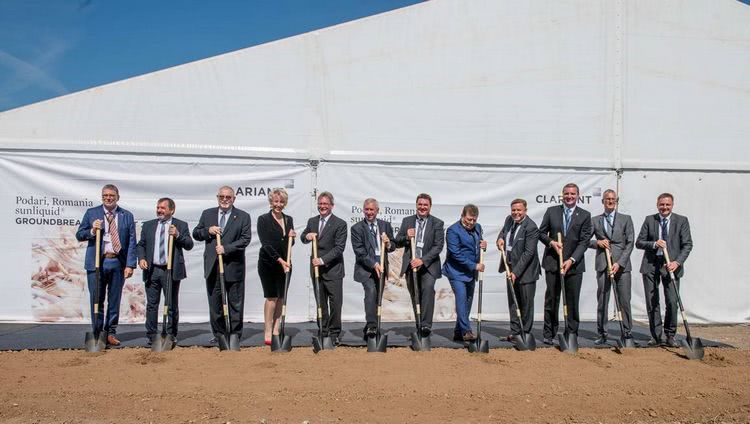 Groundbreaking ceremony for the new sunliquid plant in Craiova/Romania