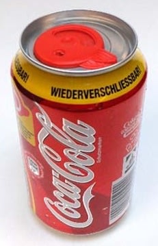 Zamykana puszka aluminiowa stworzona przez Ball Packaging dla Coca Coli