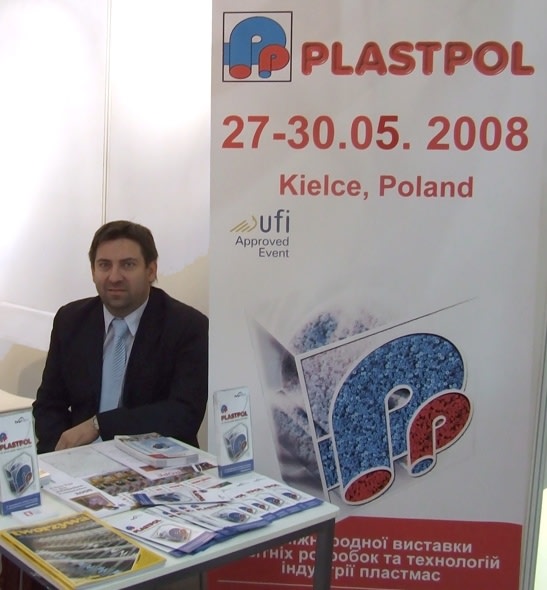 Kamil Perz, dyrektor targów Plastpol