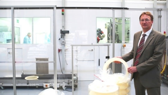Haefner starts clean room production for B. Braun Melsungen AG