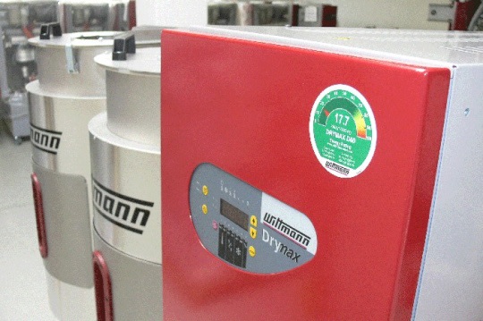 Drymax dryers complete with energy rating