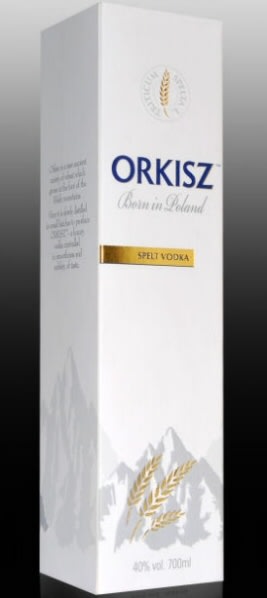 Wódka Orkisz w opakowaniu kartonowym