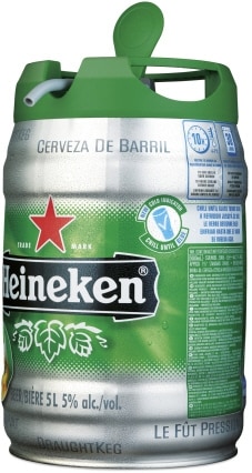 Nowe opakowanie Heinekena - Draught Kegto