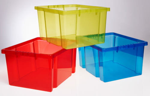 Thumbs Up (Bury) has launched a new line of food and domestic storage containers in coloured polypropylene random copolymer compounds that provide unparalleled clarity. The compounds contain Milliken’s ground-breaking Millad NX8000 clarifying agent, used in combination with the company’s ClearTint polymeric dyes. 