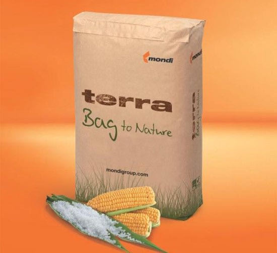 Mondi Group has introduced into the European market new and innovative packaging named Terra Bag.