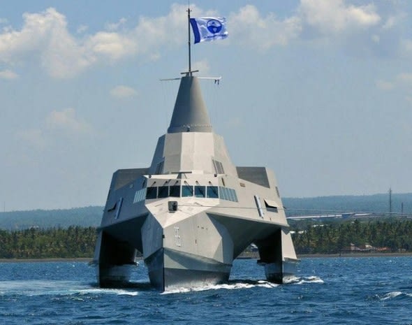 Kompozyty posłużyły do budowy imponującego okrętu