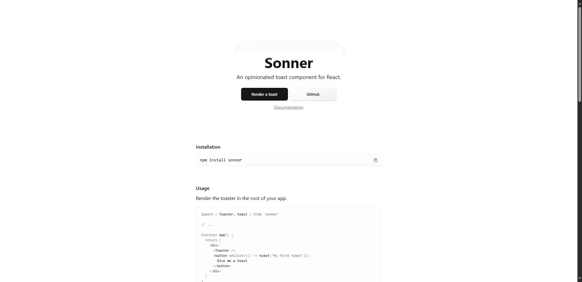 Sonner