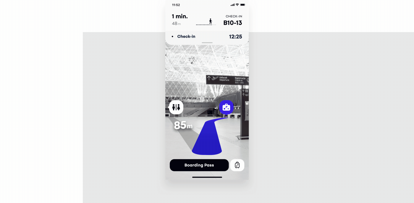 Airport AR - Check-in