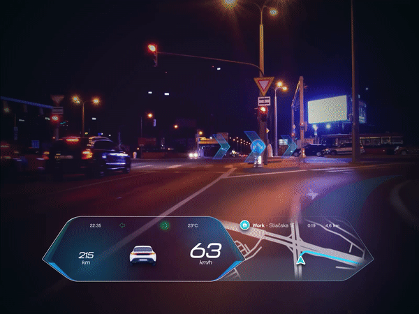 Augmented reality in Cars