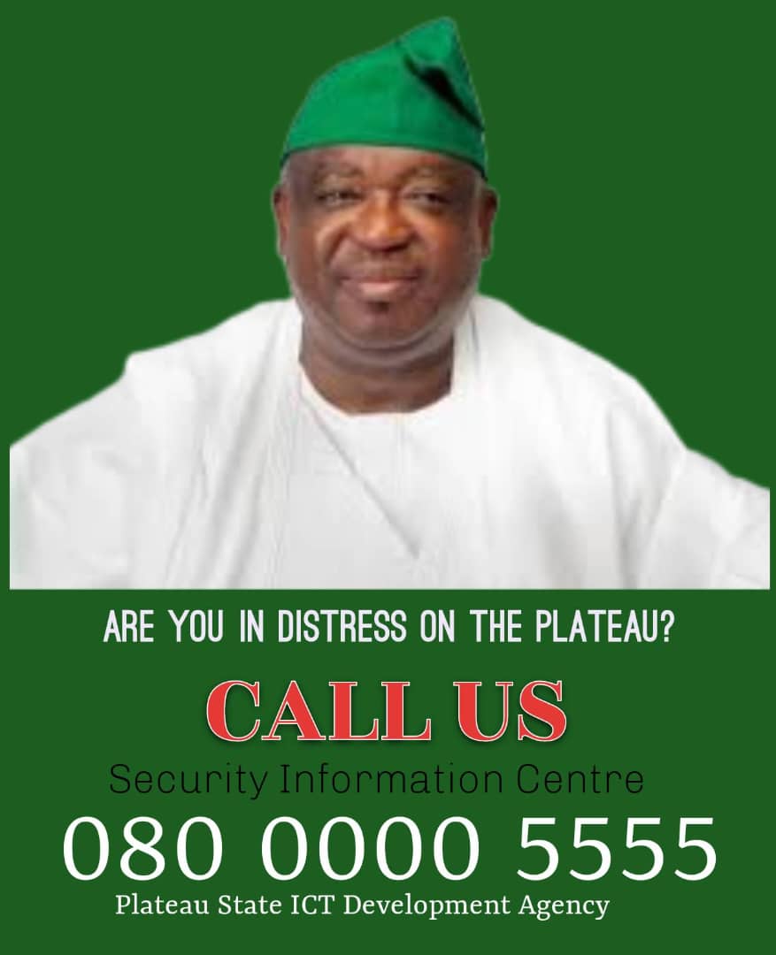 PLATEAU STATE GOVERNMENT UNVEILS SECURITY AND INFORMATION CENTRE