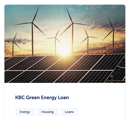 KBC Green Energy Loan