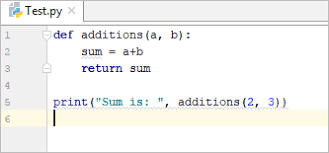 return statement example