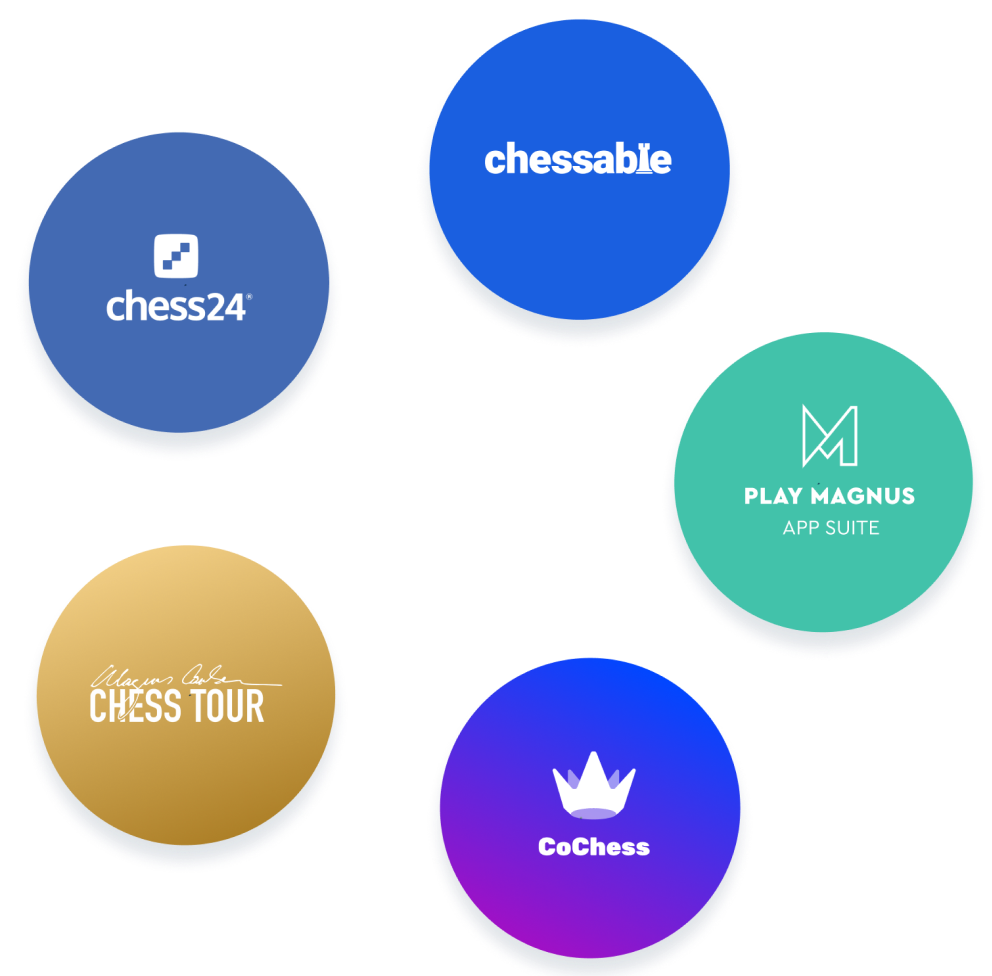 A collection of company logos