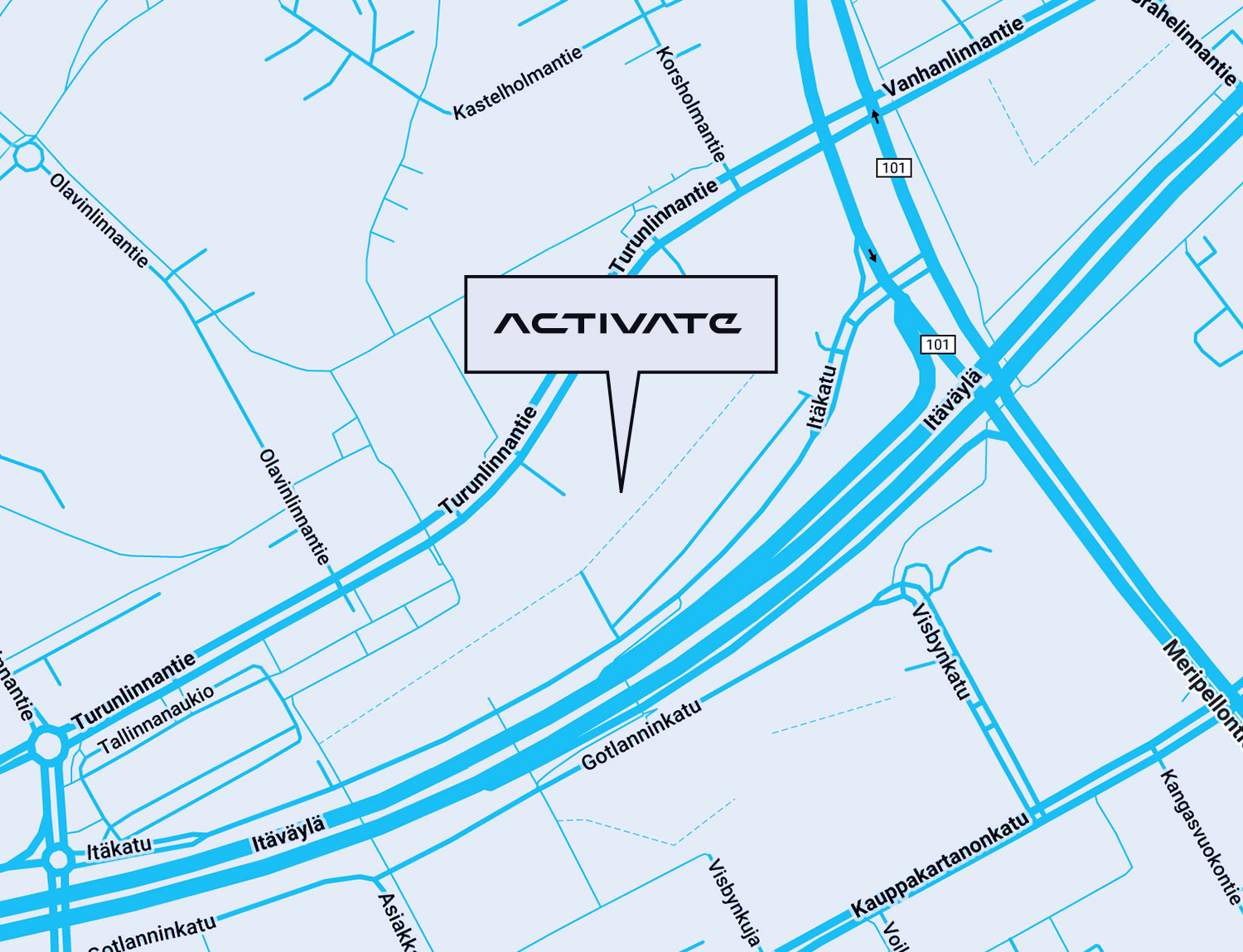 Get directions to Activate Itis via Google Maps