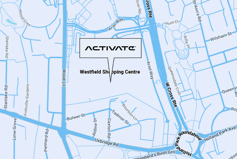 Get directions to Activate London (White City) via Google Maps
