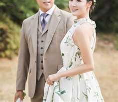 Si Woo Kim and Ji Hyun Oh wedding