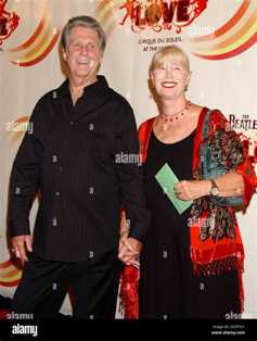 Brian Wilson wife Melinda attend The Beatles LOVE