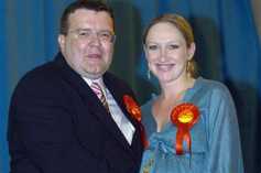 Tom Watson and LeslieAnne Wade