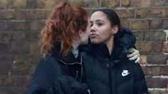 Alex Scott and Jess Glynne