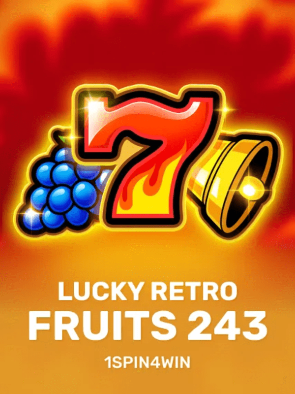Lucky Retro Fruits 243 - 1spin4win