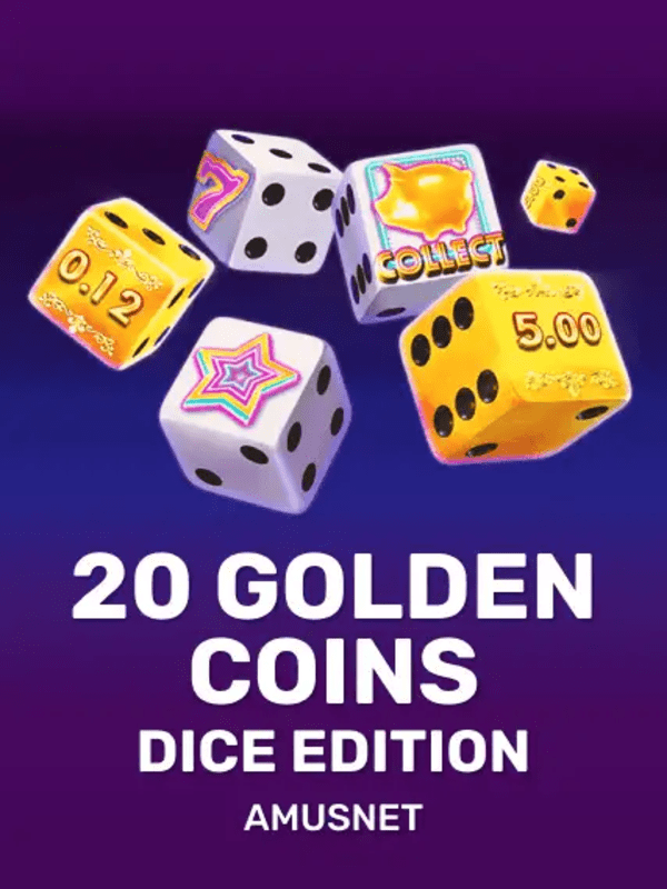 20 Golden Coins Dice Edition - Amusnet