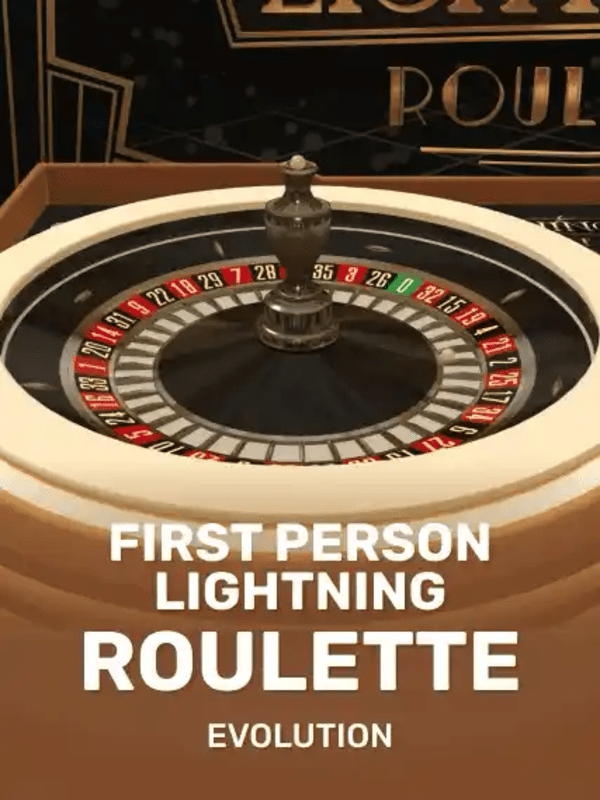 First Person Lightning Roulette - Evolution