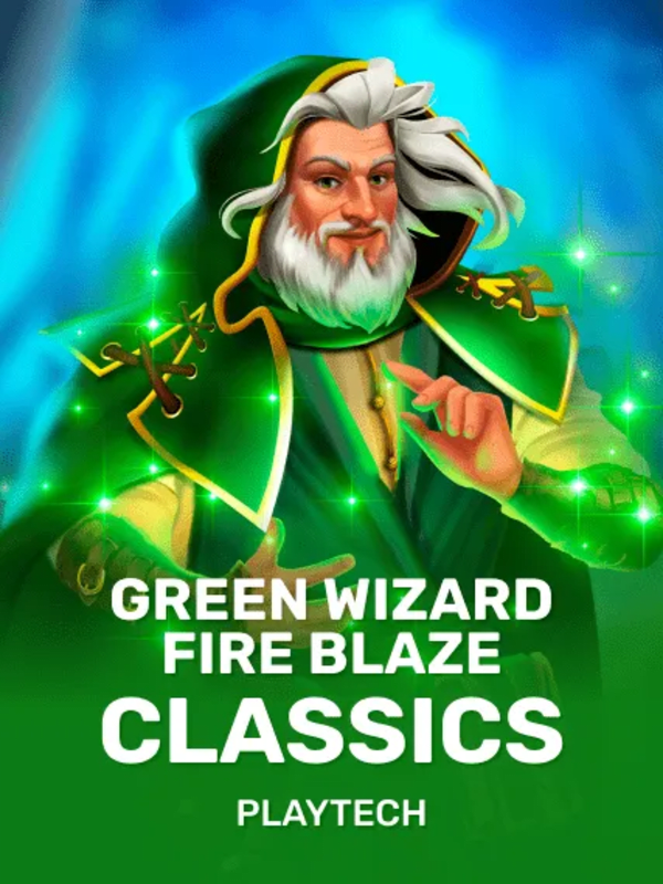 Fire Blaze: Green Wizard - Playtech