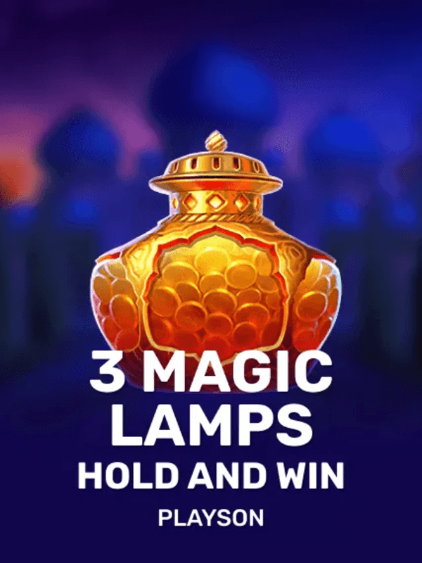 3 Magic Lamps: Hold and Win - Playson