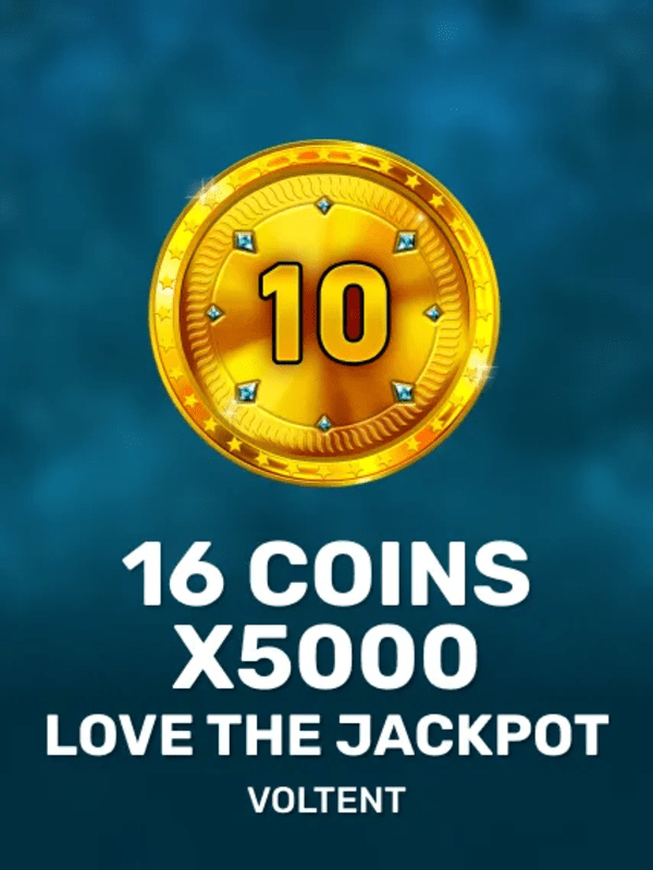 16 Coins x5000 Love the Jackpot - VoltEnt