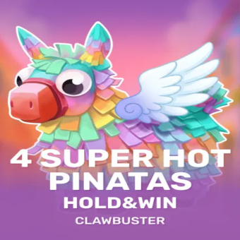 4 Super Hot Pinatas: Hold&Win - Clawbuster