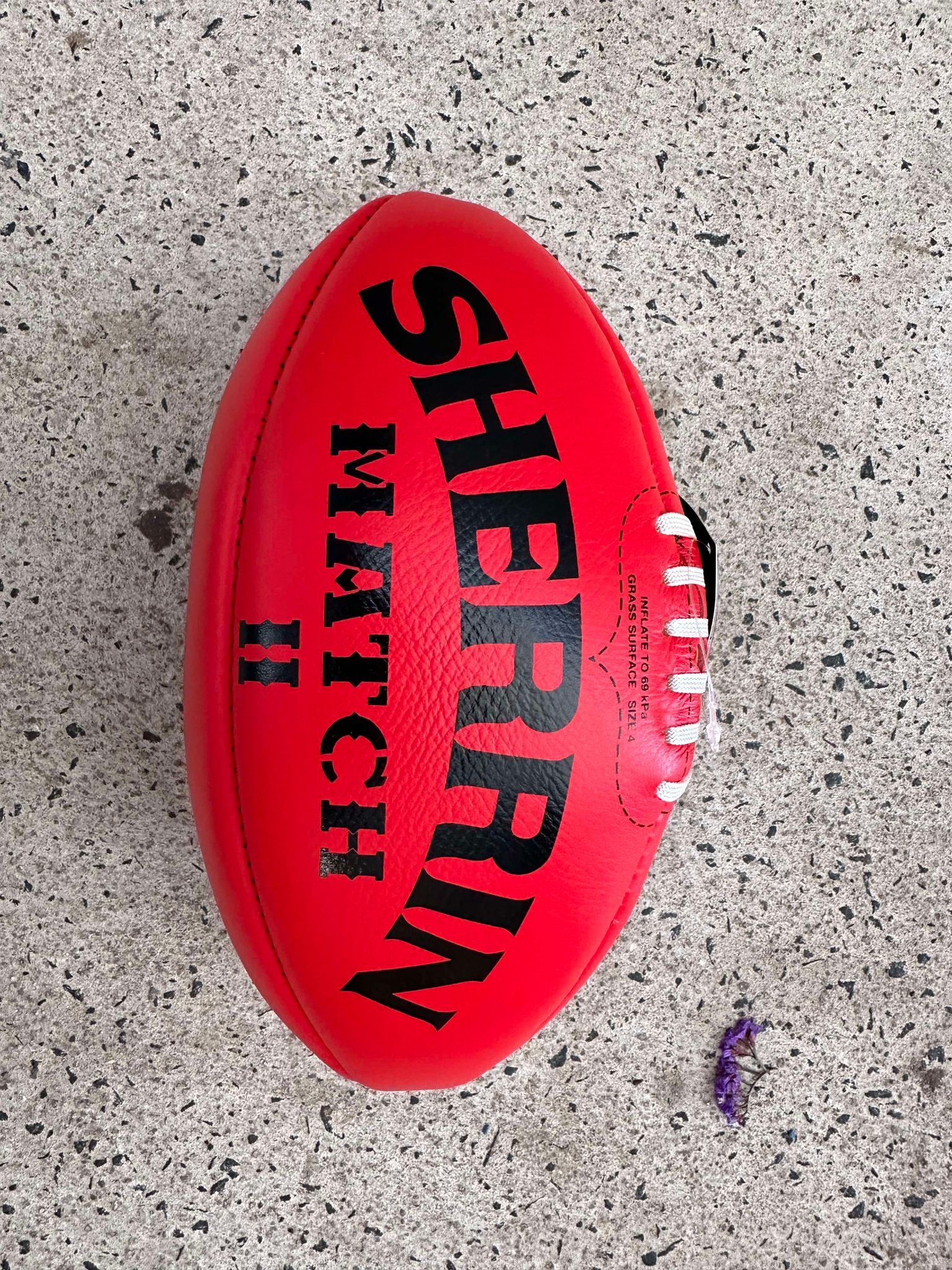 Sherrin Match Size 4 Red