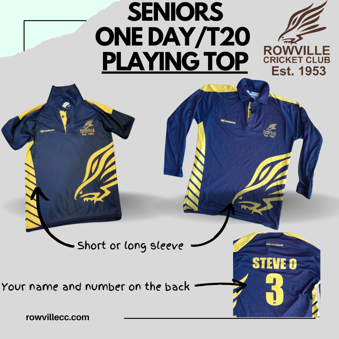 Senior Playing Top - Blue