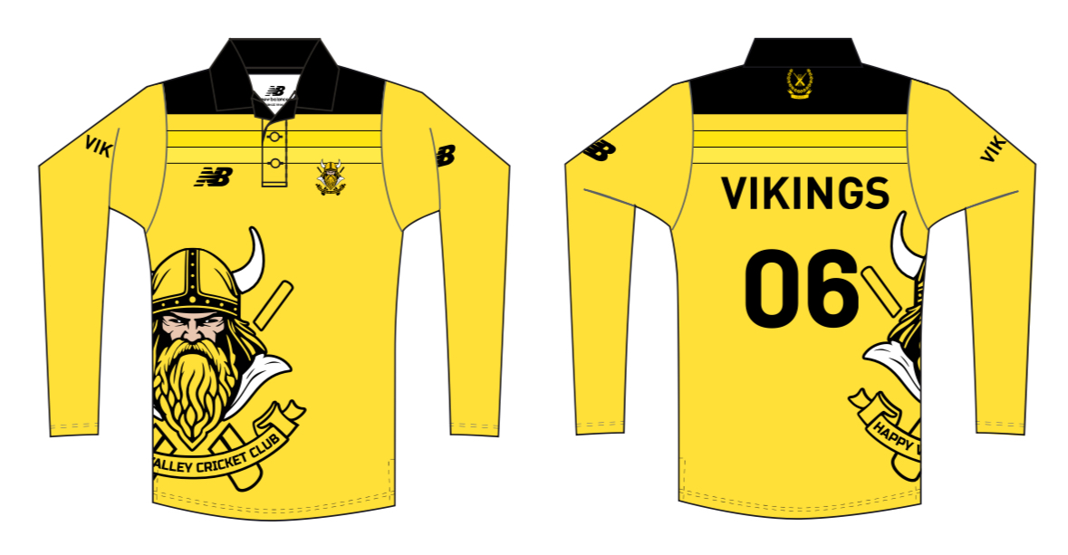 HVCC Yellow T20 Match Polo LS
