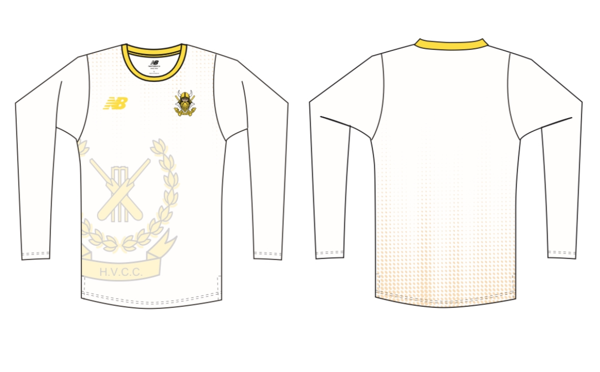 HVCC White Training Tee LS