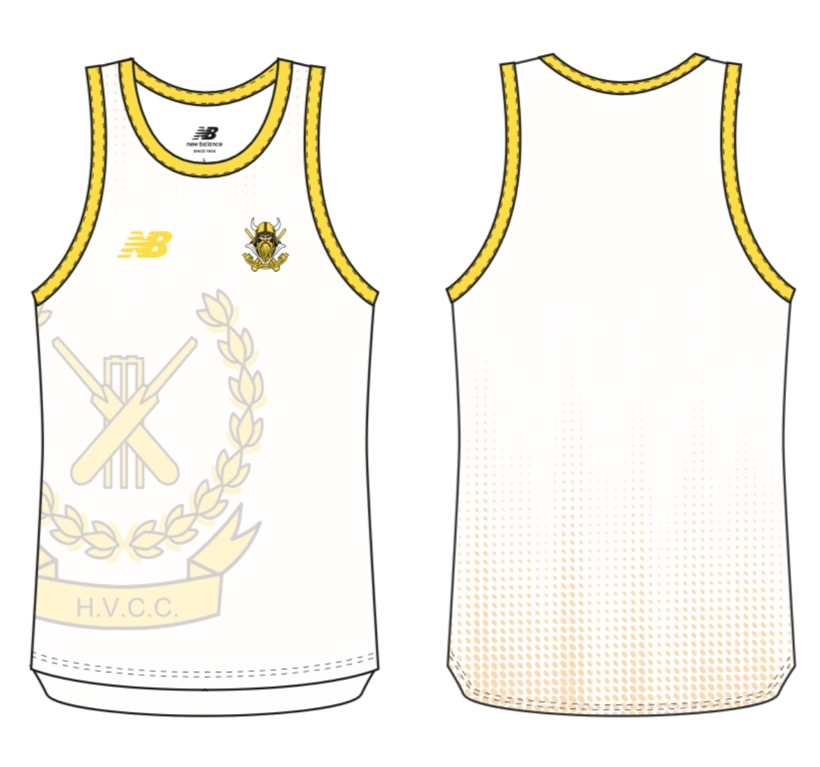 HVCC White Singlet