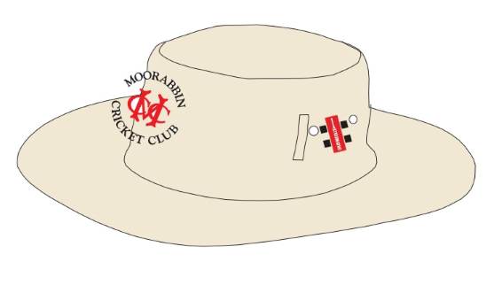 Club Broad Rim hat - white