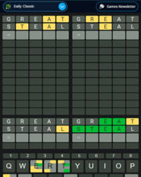 Octordle screenshot