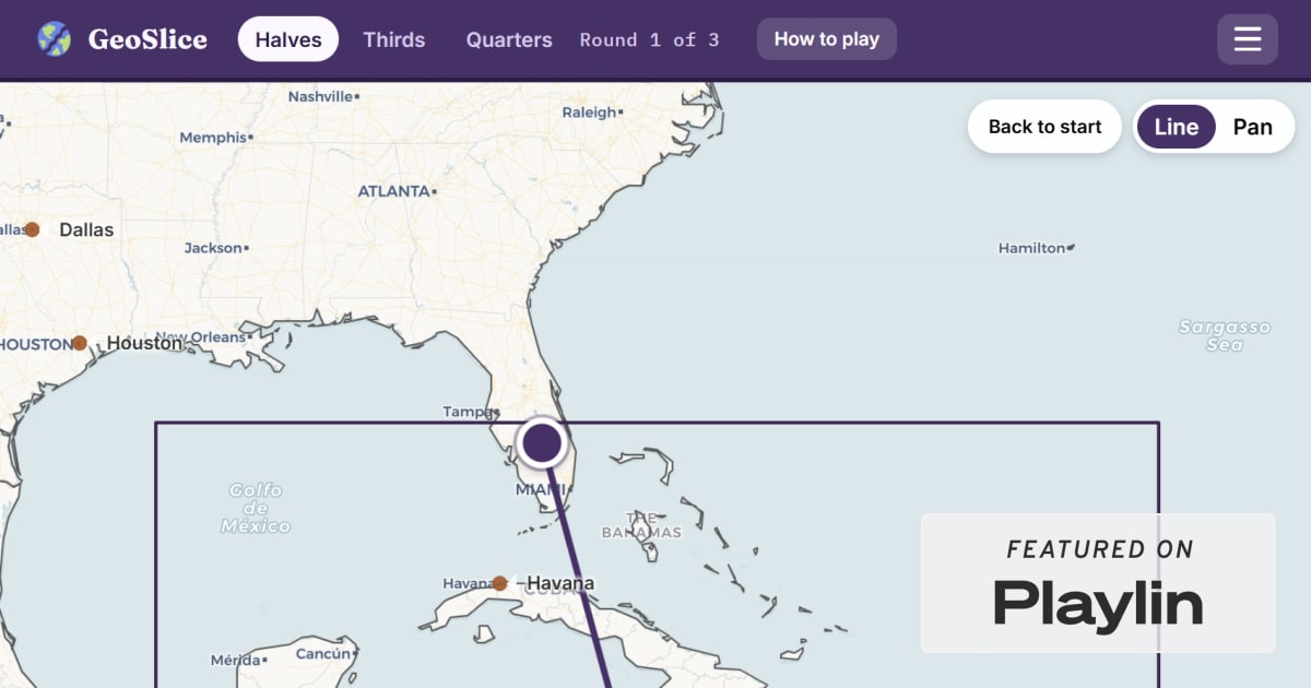 GeoSlice: Play the Daily Geography Game | Playlin