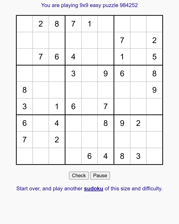 Screenshot of Sudoku Conquest, a logic game
