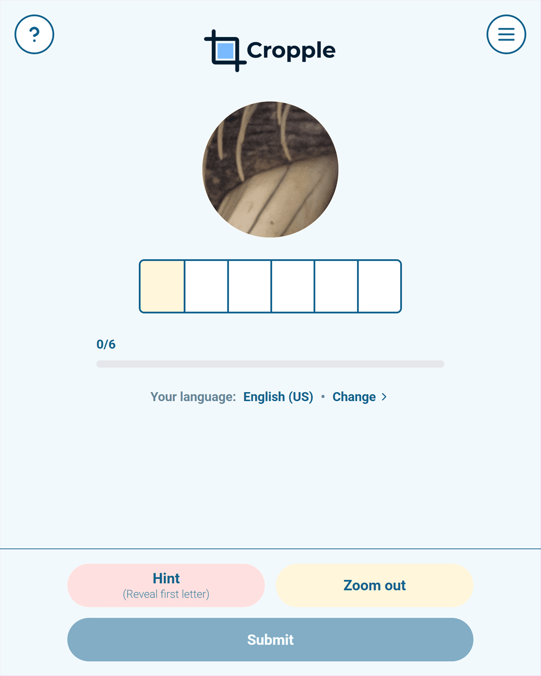 Screenshot of Cropple