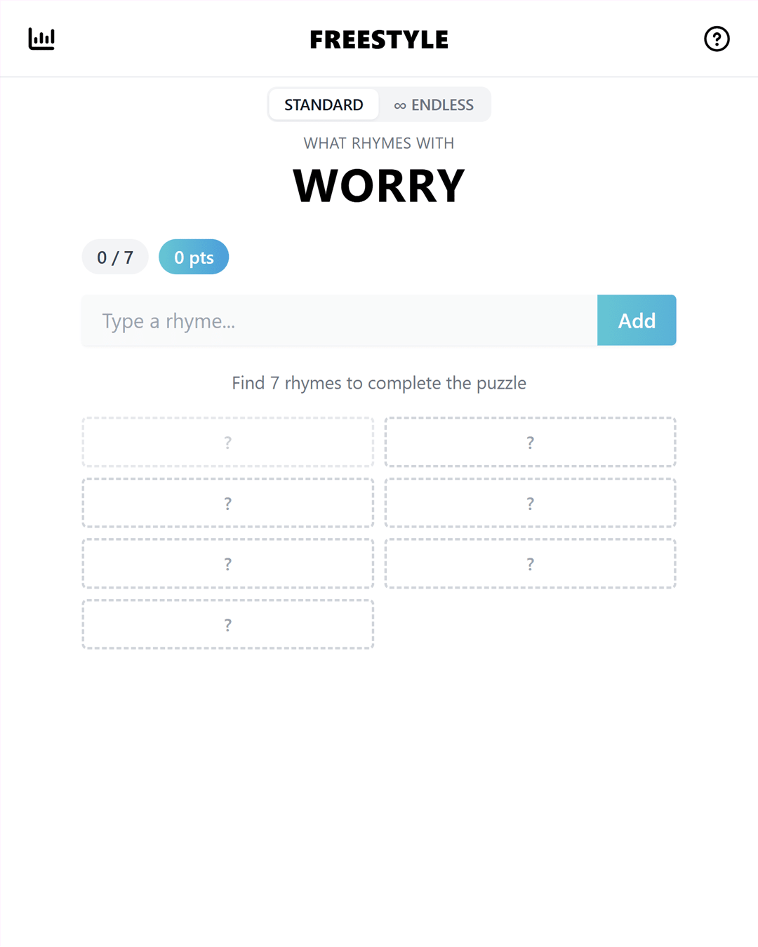 Screenshot of Freestyle