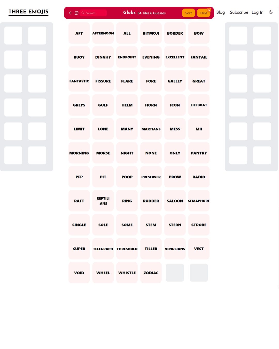 Screenshot of Globs