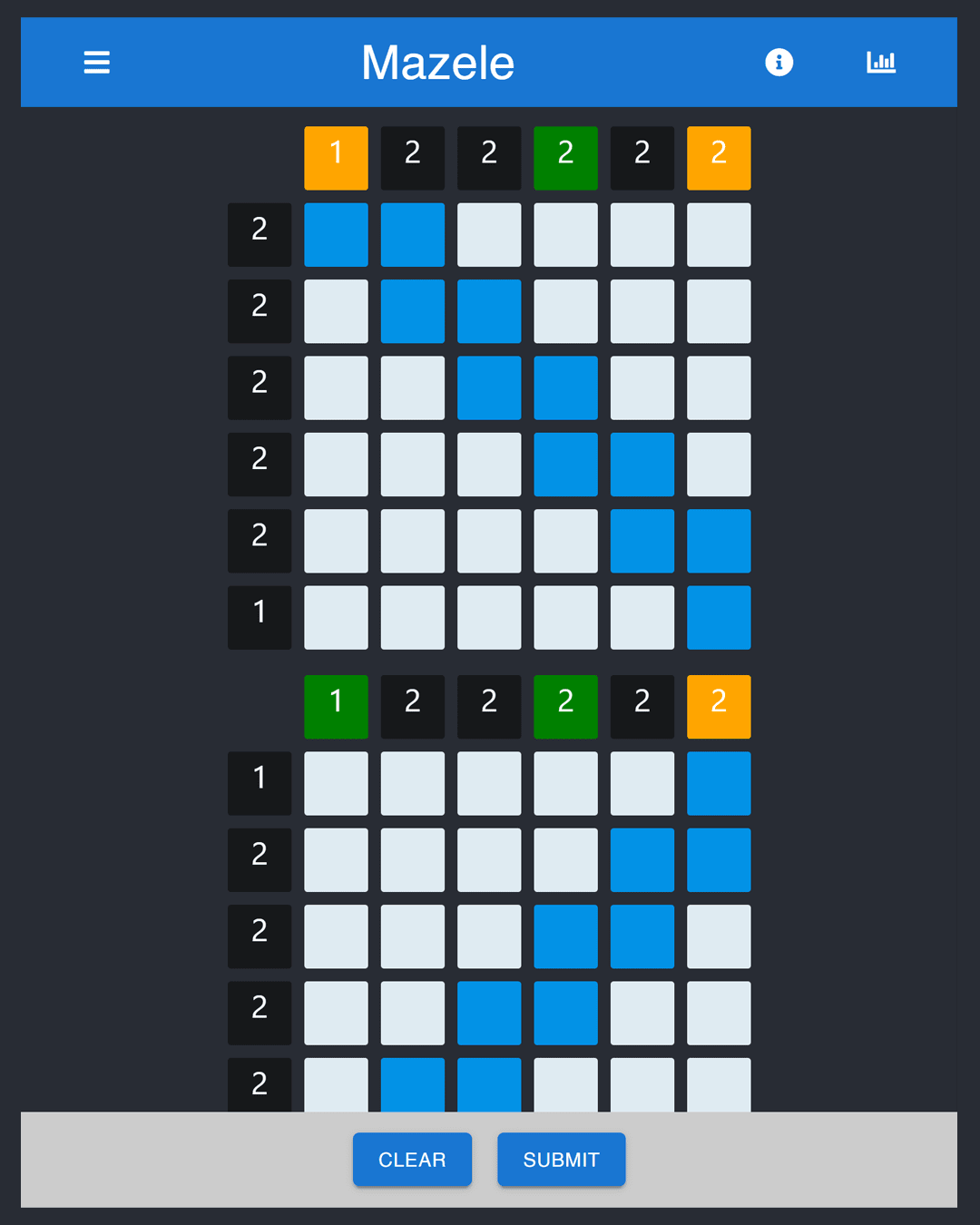 Screenshot of Mazele